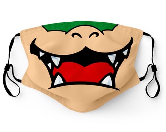 pic Printable Bowser Mask princess peach mario party mask