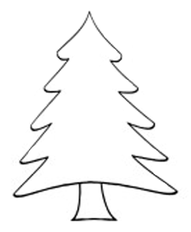images Printable Christmas Tree Clip Art clipart library