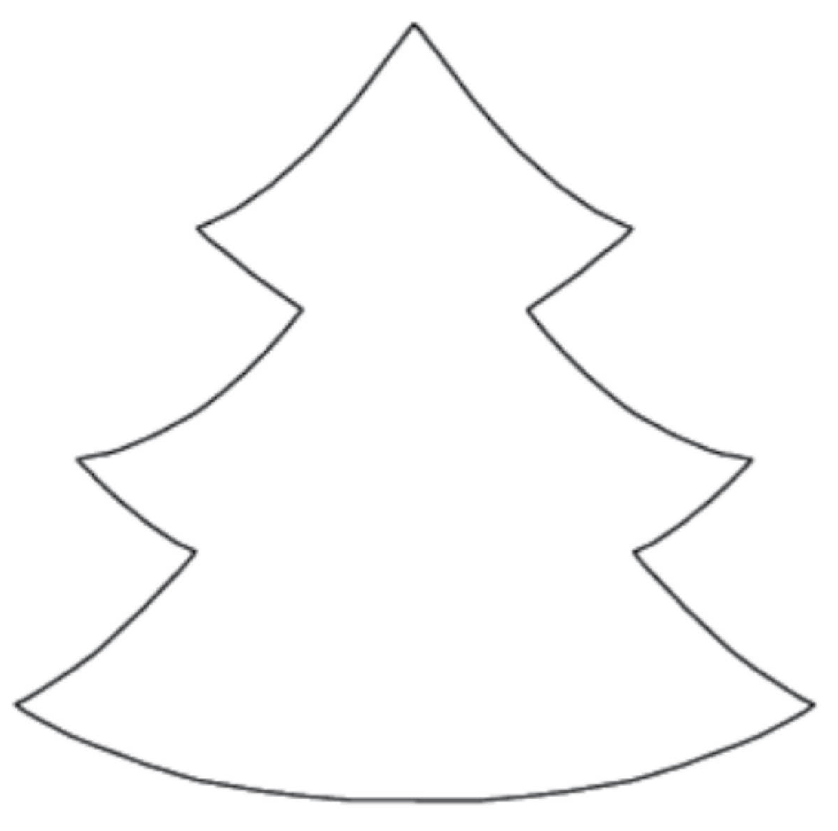 pic Printable Christmas Tree Clip Art christmas tree template