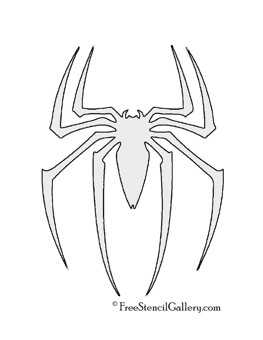 picture Printable Spiderman Stencil spiderman pumpkin stencil