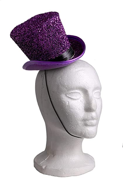 picture Purple Leprechaun arsimus mardi gras st patrick s day leprechaun mini party hat purple