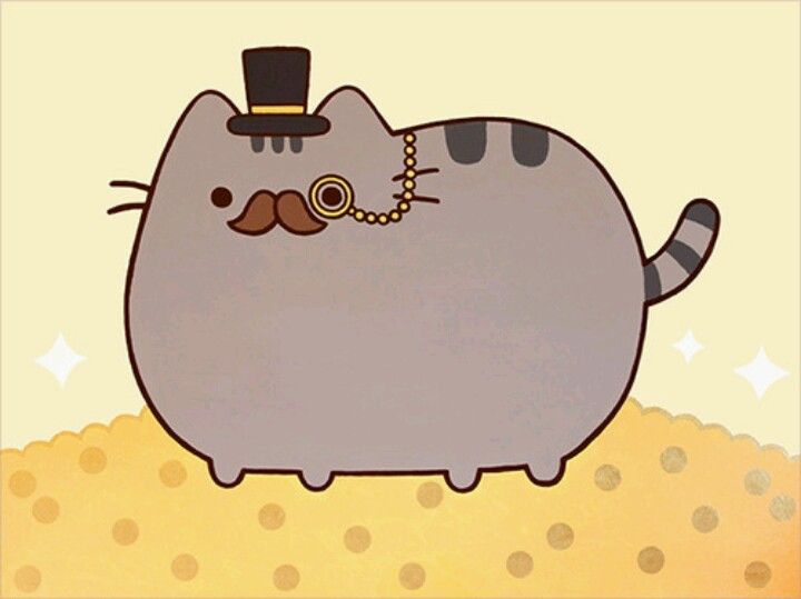 pix Pusheen Cat With Mustache pusheen like a sir pusheen