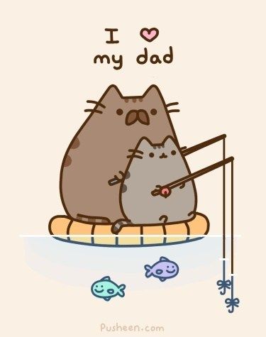 picture Pusheen Cat With Mustache pinterest