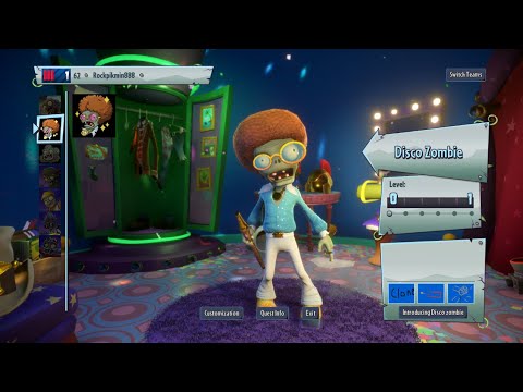 pix Pvz Gw2 Disco Zombie plants vs zombies garden warfare 2 disco zombie boss fight gameplay pc hd 1080p60fps