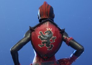 pic Red Knight Fortnite Shield foam forging the red knight shield from fortnite