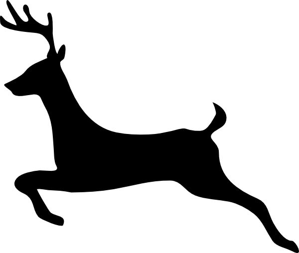 picture Reindeer Clipart Silhouette pinterest