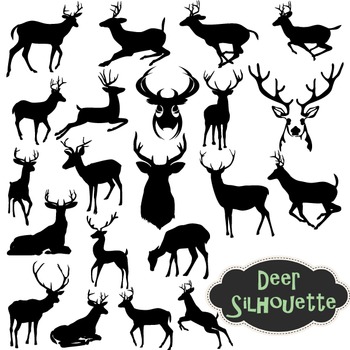 pics Reindeer Clipart Silhouette reindeer clipart silhouette clip art library