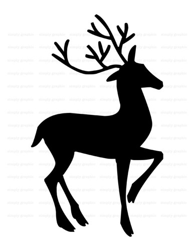 pix Reindeer Clipart Silhouette clipart library
