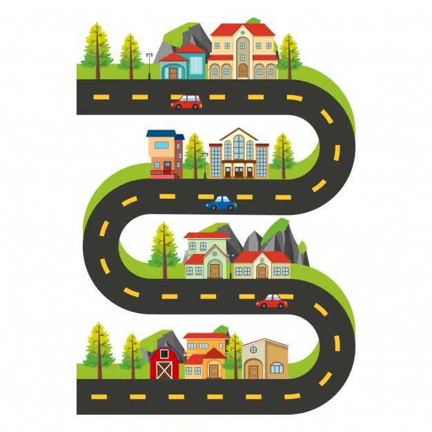 images Road Map Pictures Clip Art clipart library
