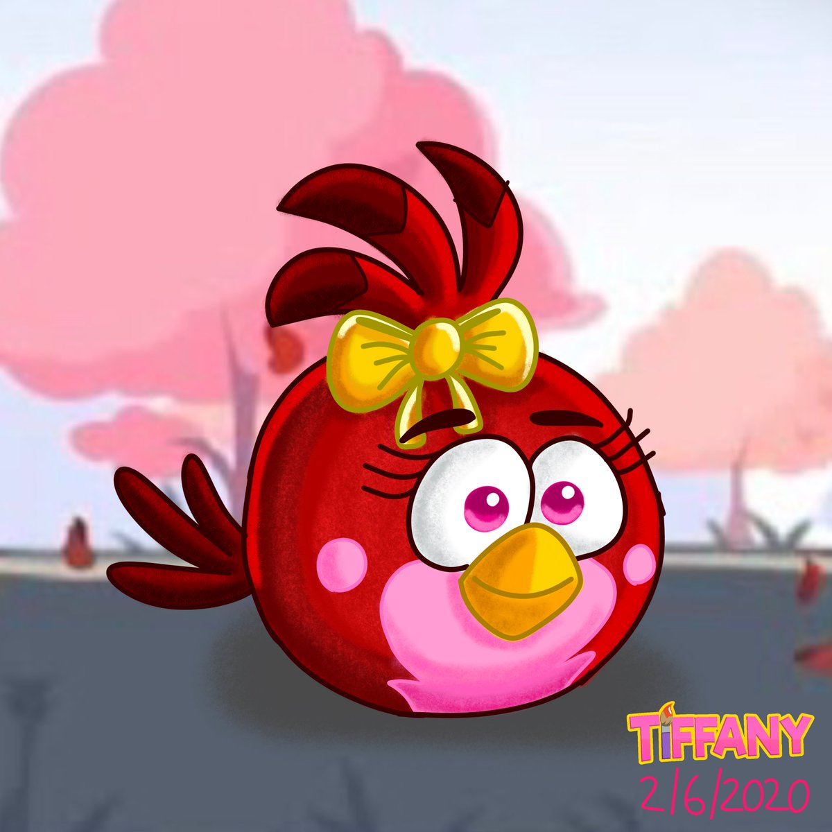 photo Ruby Angry Birds angry birds ruby huge jumbo plush stuffed animal 13x 23 toy commonwealth 2011