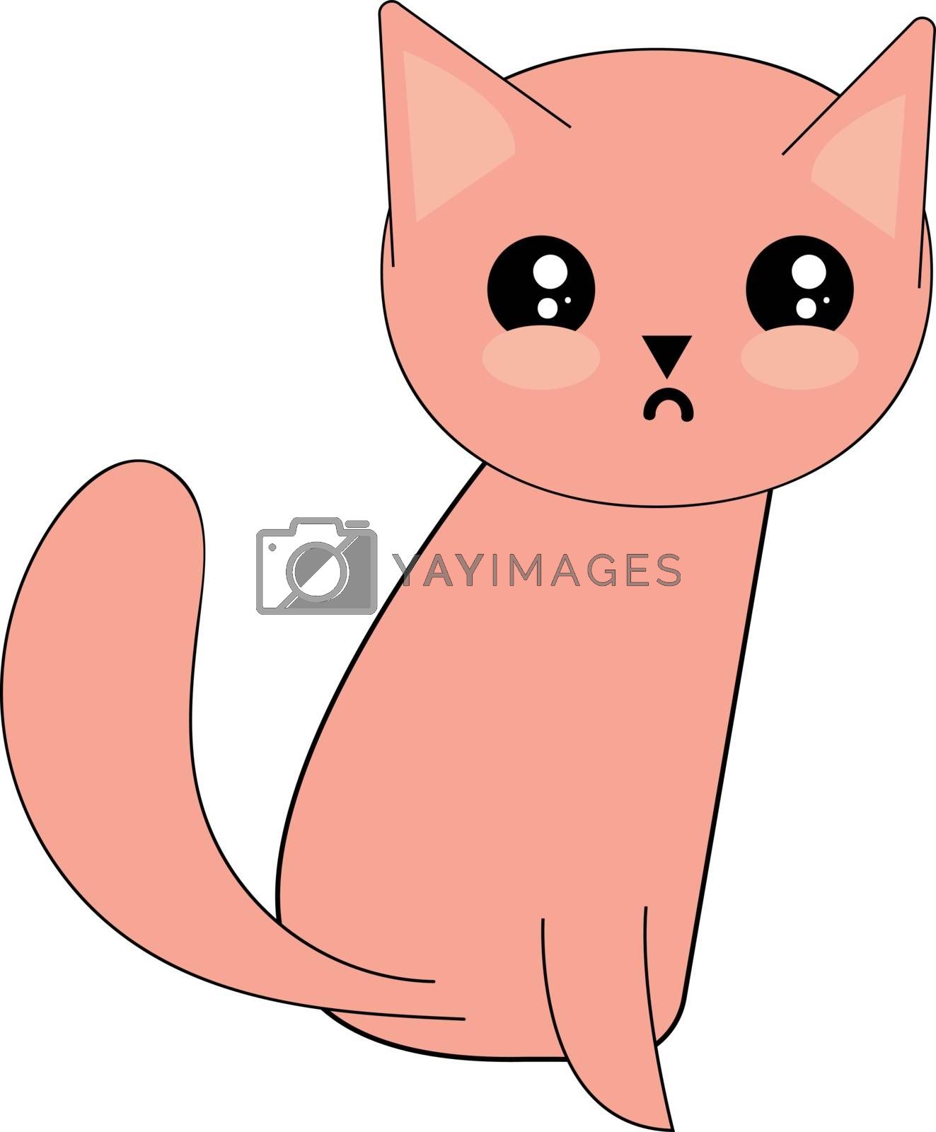 picture Sad Cat Emoji https www yayimages com 28302822 emoji of a sad cat vector or color illustration html