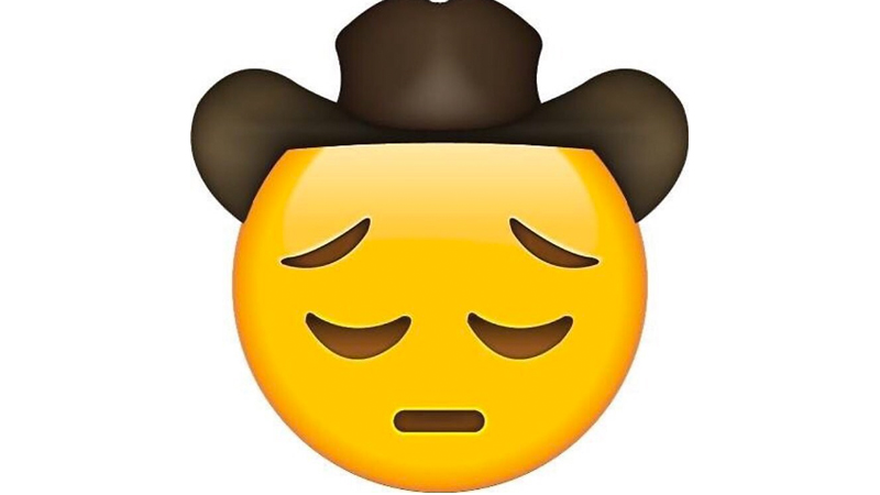 photo Sad Cowboy Emoji Transparent redbubble