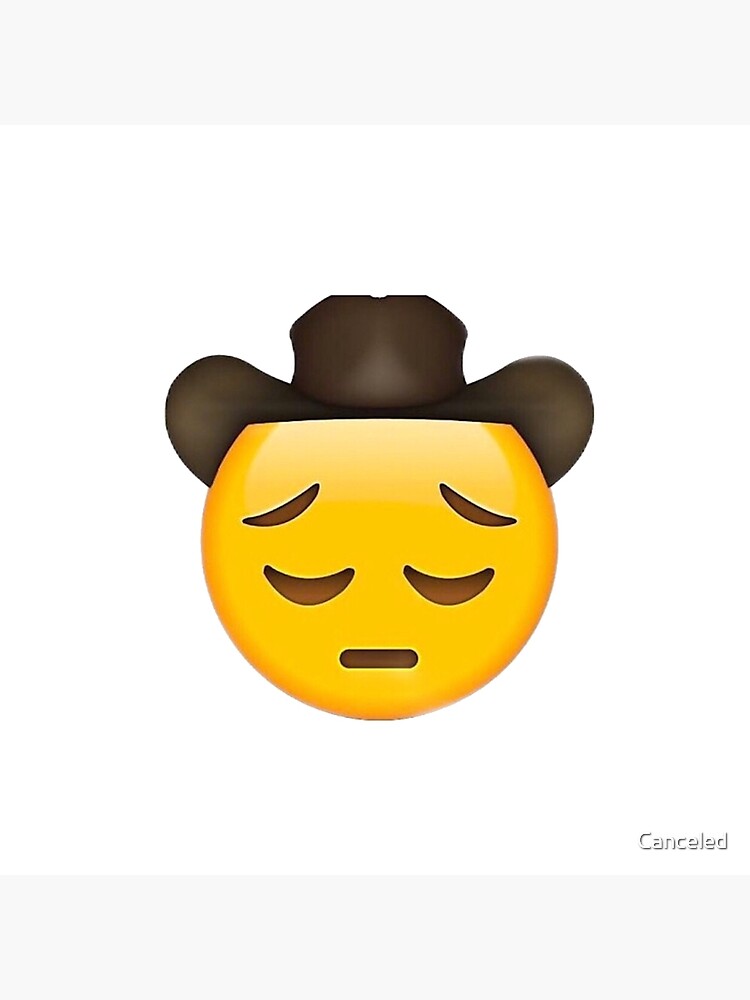 wallpapers Sad Cowboy Emoji Transparent sad cowboy emoji know your meme