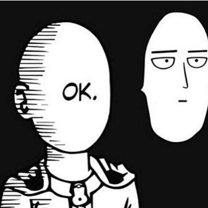 photo Saitama Ok Text Copy And Paste one punch man meme imgur