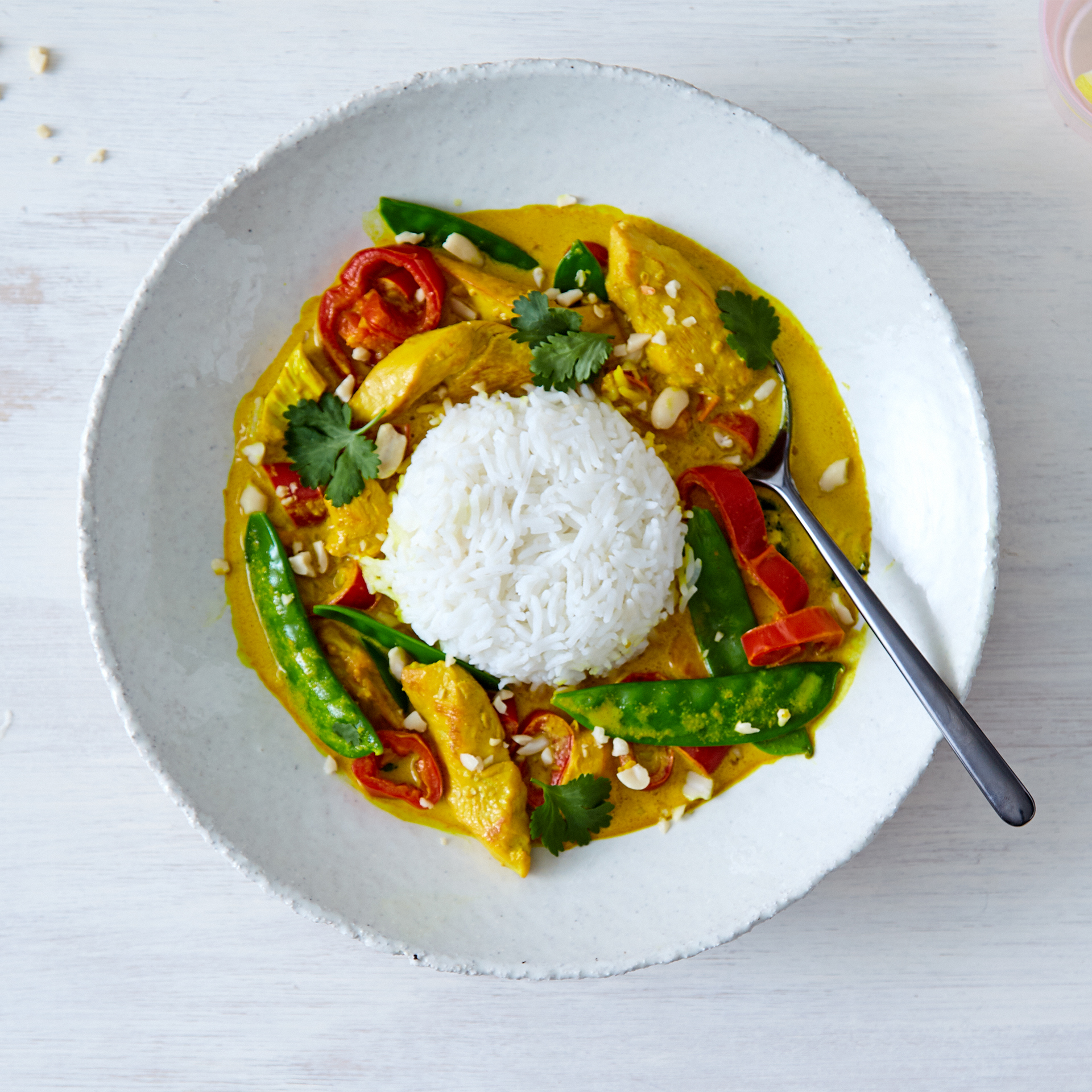 picture Samla Curry peta vegan food awards wagamama