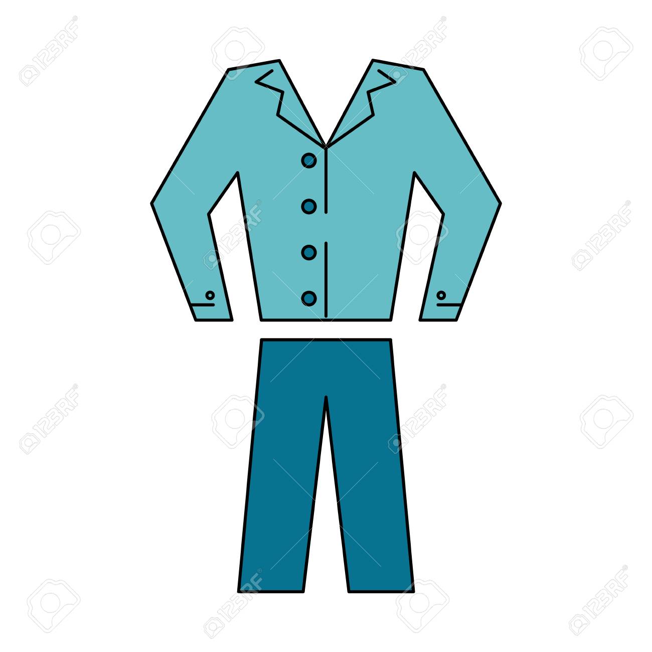 wallpapers Shirt And Pants Clipart can stock photo