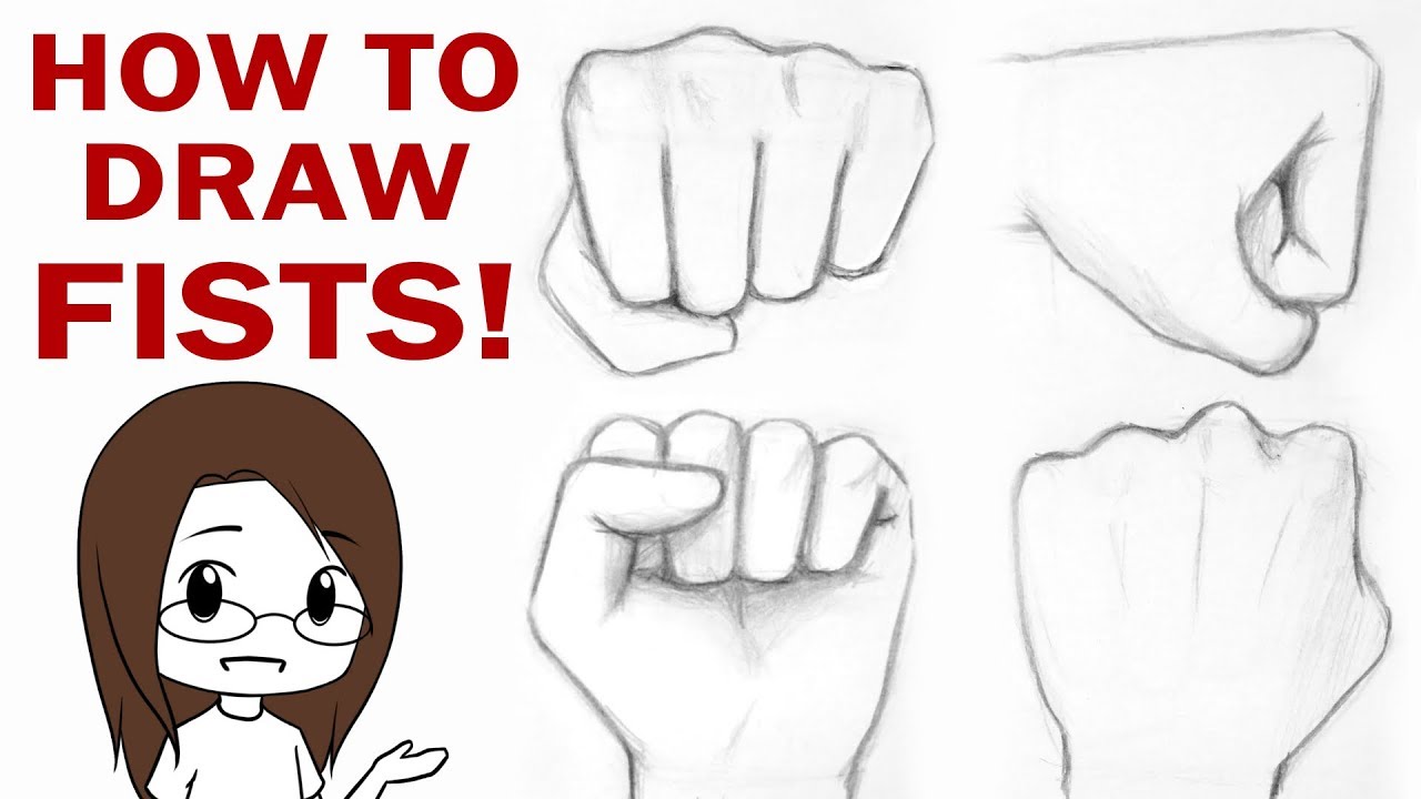 pics Sideways Fist to draw fists step by step drawing