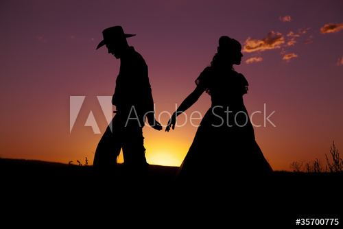 wallpapers Silhouette Couple Walking Away silhouette family couple walking