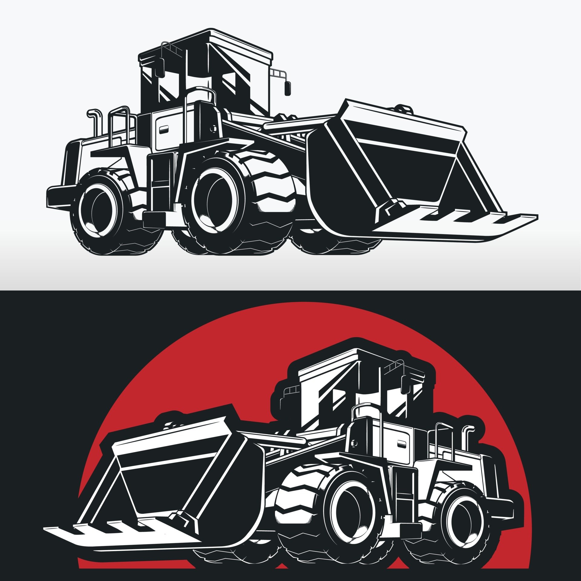 images Siluetas De Maquinaria Pesada https www shutterstock com es image vector silhouette set heavy equipment machinery 220762513