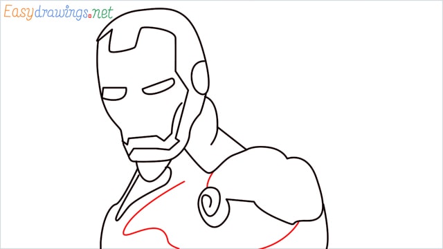 pics Simple Iron Man Drawing how to draw iron man