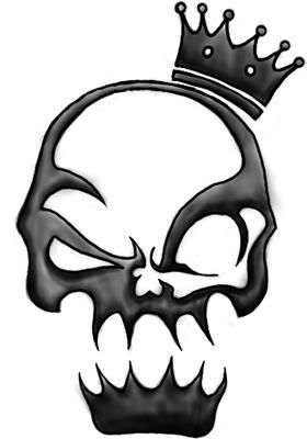 wallpapers Simple Tribal Skull clipartbest