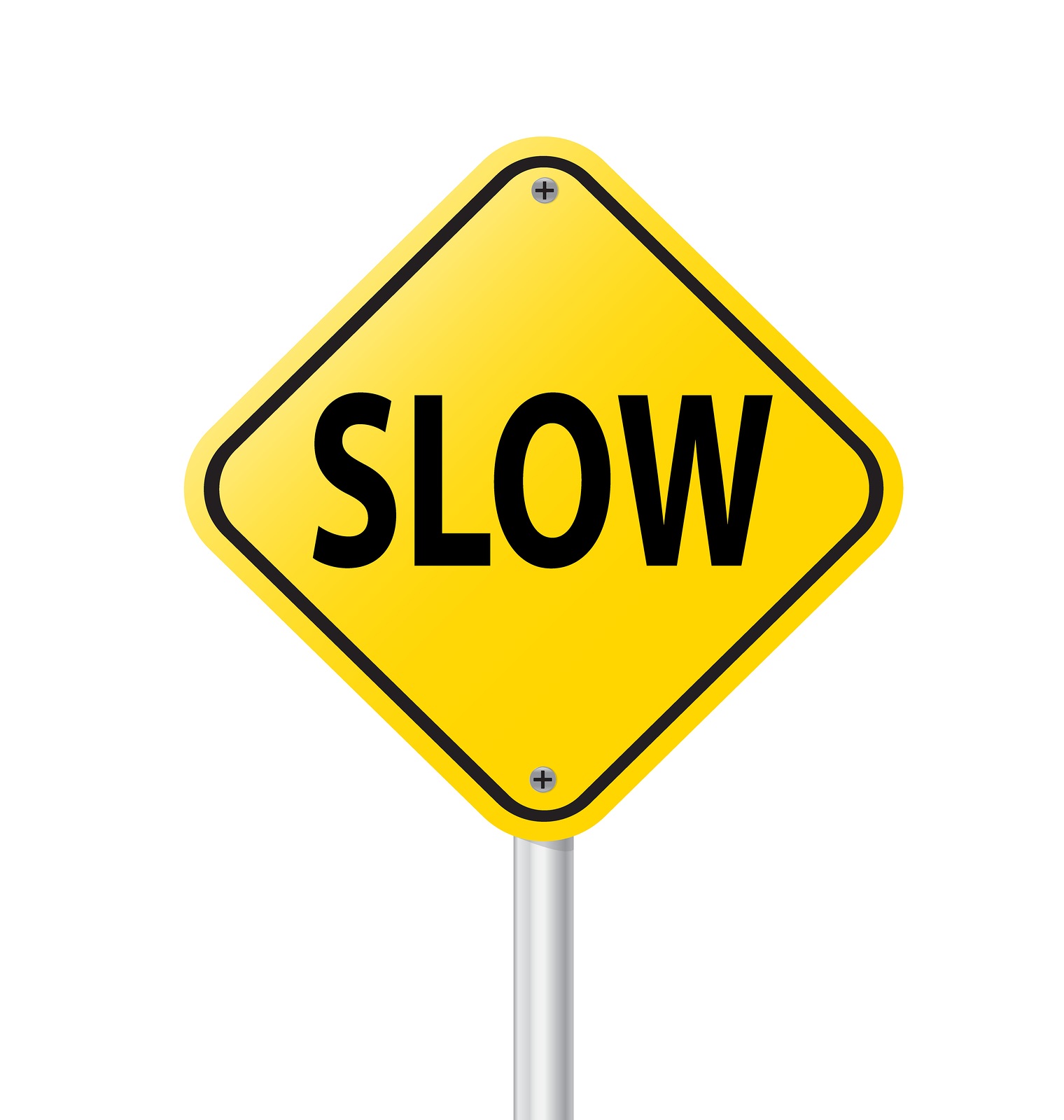 pics Slow Down Sign Clipart clipart library