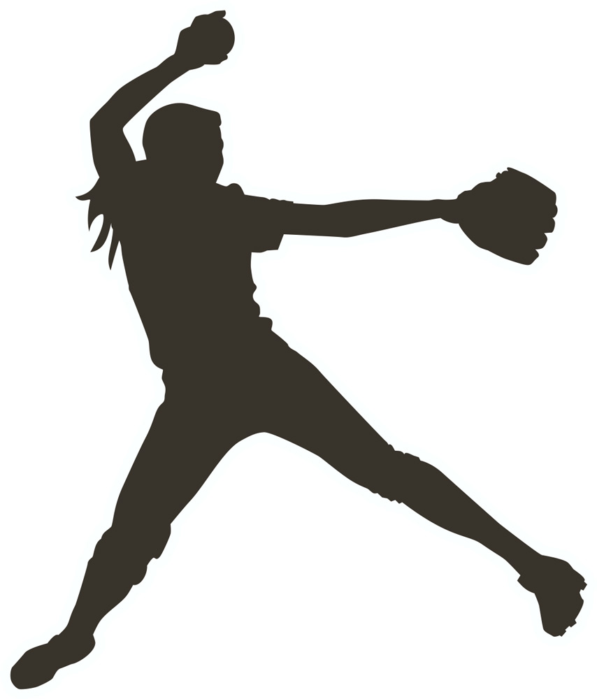 wallpapers Softball Outline Clip Art softball ball and bat clipart