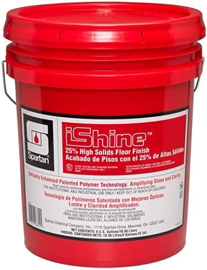 pic Spartan Ishine spartan ishine floor finish 5 gal pail