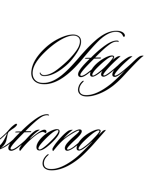 wallpapers Stay Strong Font https www shutterstock com image vector stay strong message hand made font 1161440296