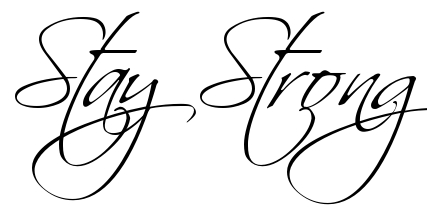 pics Stay Strong Font https www dreamstime com stay strong lettering chrome effect vector illustration stay strong lettering image119855181