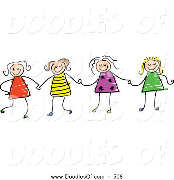 pix Stick Figure Friends stick figure group of friends clip