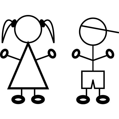 wallpapers Stick Figure Siblings stick figures sister gifts on zazzle
