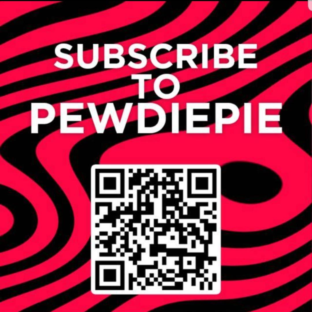 pics Subscribe To Pewdiepie Qr Code subscribe to pewdiepie qr code license plate by artistshot