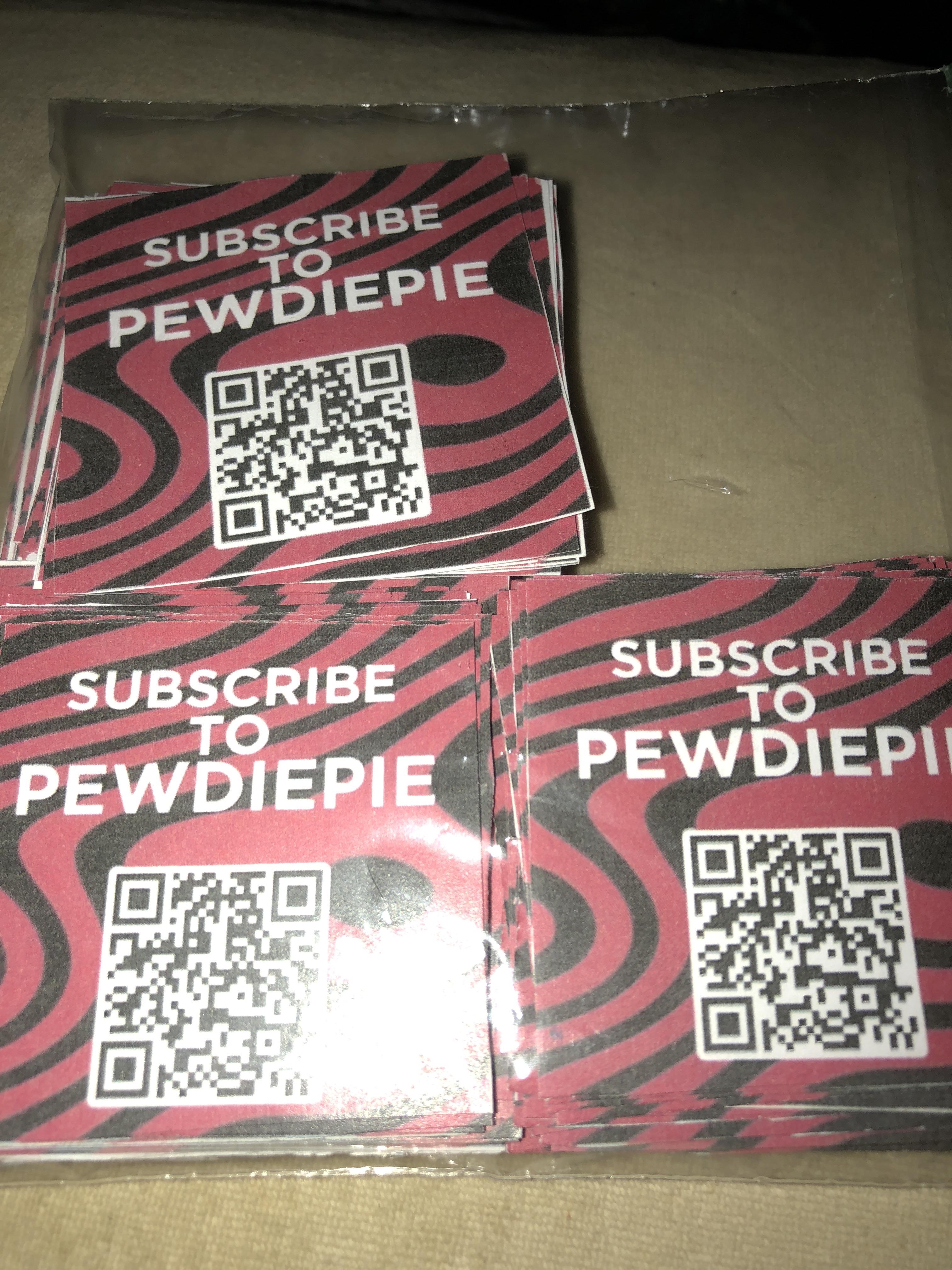 pics Subscribe To Pewdiepie Qr Code redbubble