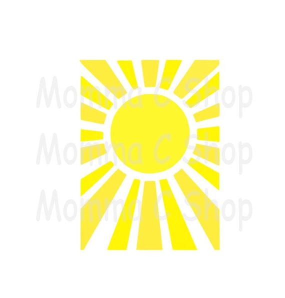 pix Sun Rays Svg black sun rays svg geometric sun svg half sun vector etsy