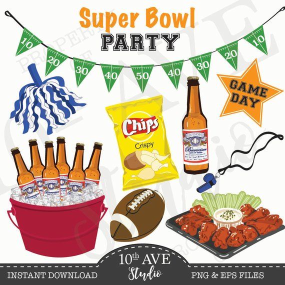 photo Super Bowl Clipart super bowl party clipart clipart