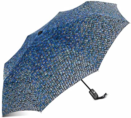 pix Teal Umbrella Rain amazon com