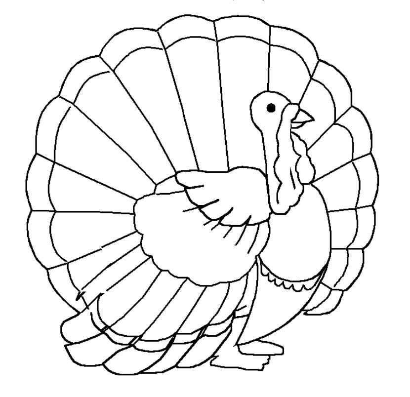 wallpapers Thanksgiving Clipart To Color get coloring pages