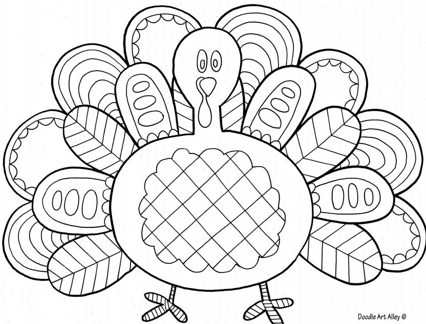 photo Thanksgiving Clipart To Color free thanksgiving coloring pages for kids