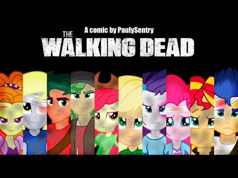 pics The Walking Dead Equestria Girls the walking dead cover the walking