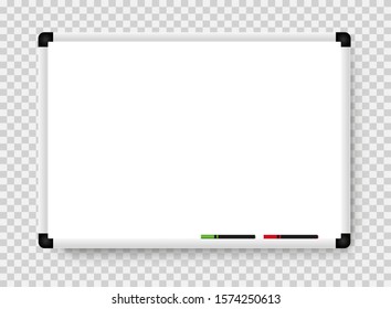 pics Transparent Whiteboard Clipart https www shutterstock com image vector empty white marker board on transparent 1574250613