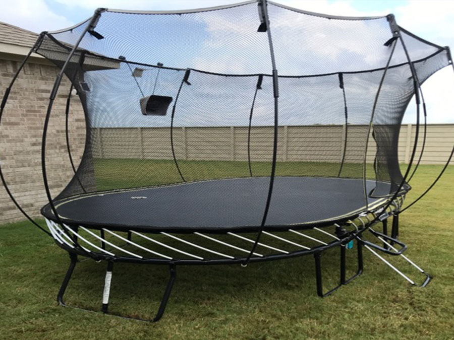 pics Tree Frog Trampoline large square spring free trampoline