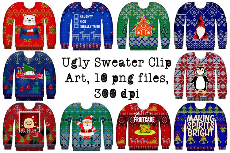 pix Ugly Sweater Clipart cute banner for ugly sweater christmas party for your decoration