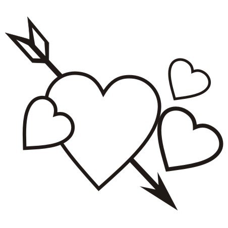 photo Valentines Day Clipart Black And White clipart library