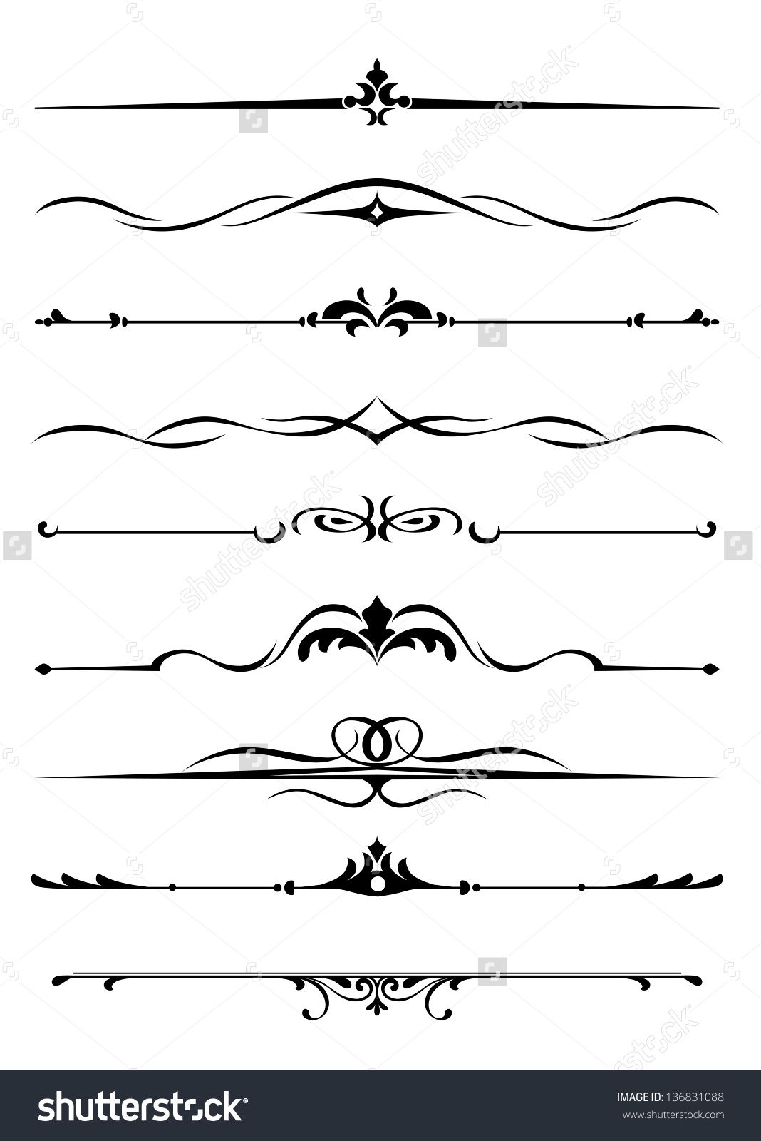 photo Victorian Borders Vector Free free vector victorian borders set