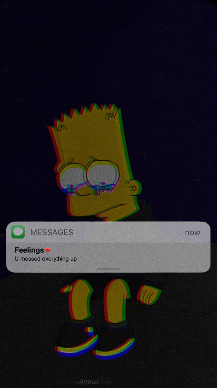 pic Wallpaper Sad Bart Simpson wallpaper sad bart simpson