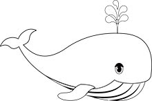pix Whale Clipart Black And White cartoon whale clipart black and white
