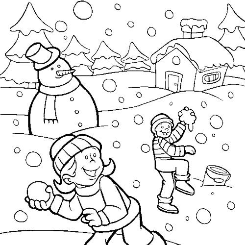 pic Winter Clipart Black And White winter clip art black and white