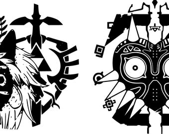 photo Zelda Vector zelda breath of the wild logo instant vector download ai etsy