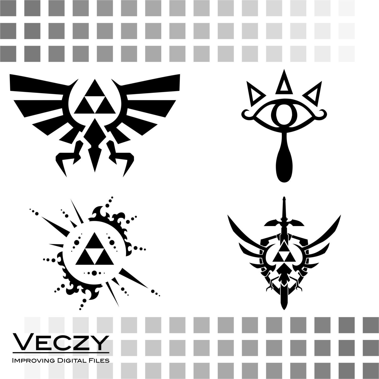 wallpapers Zelda Vector legend of zelda digital art cricut
